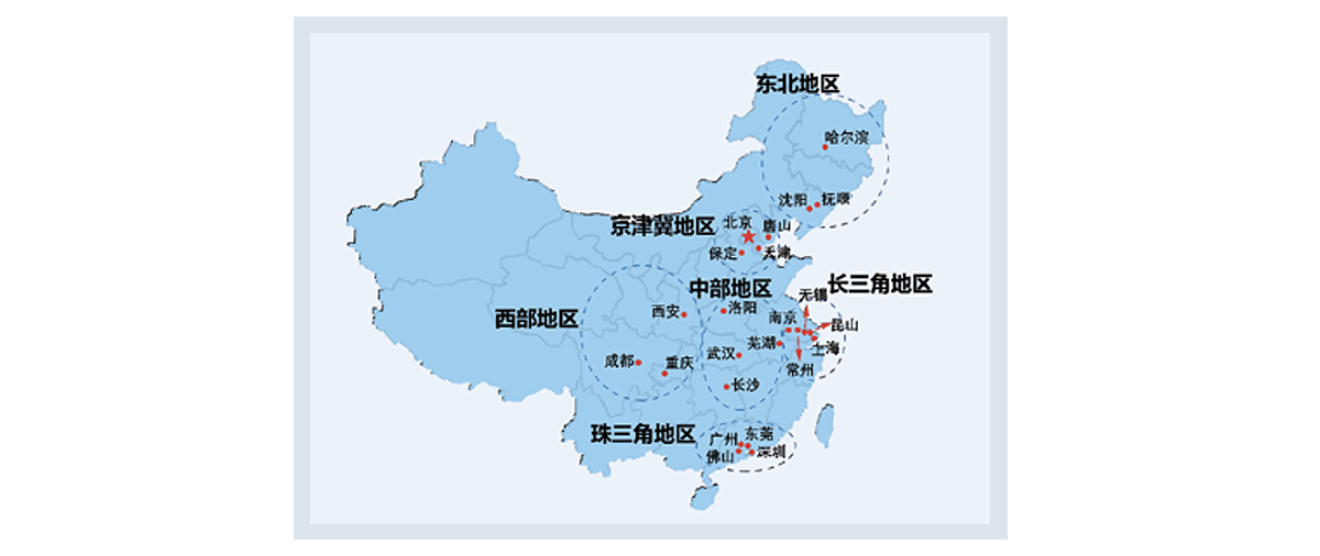 我國典型機(jī)器人產(chǎn)業(yè)集聚區(qū)域錯(cuò)位競爭態(tài)勢